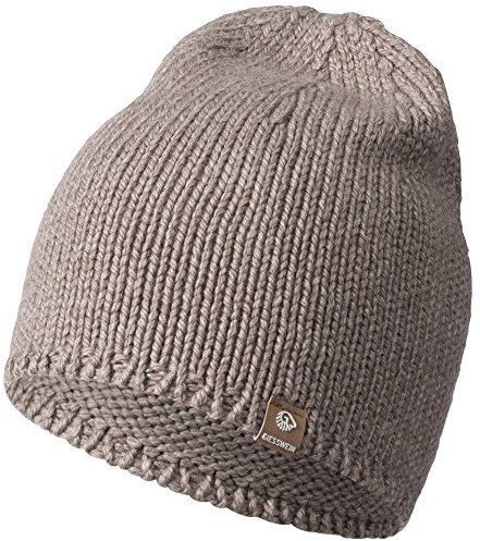 GIESSWEIN Strickmütze Hohe Munde - Unisex High Beanie mit Merinowolle, Leichte Mütze für Damen & Herren, Haube für Herbst & Winter, Wool Cap