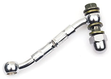 Akozon Prolunga del Tubo del Freno, Tubo del Freno Universale per Motocicletta Estendono i Pezzi di Ricambio Idraulici del Connettore per la Modifica del Motociclo