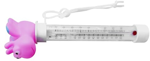 Biniveil Termómetro Flotante Para Piscina - Indicador De Temperatura De Agua Para Baño De Bebé Y Spa | Monitor De Temperatura Seguro Para Niños Pequeños En Acuarios, Piscinas Y Spas