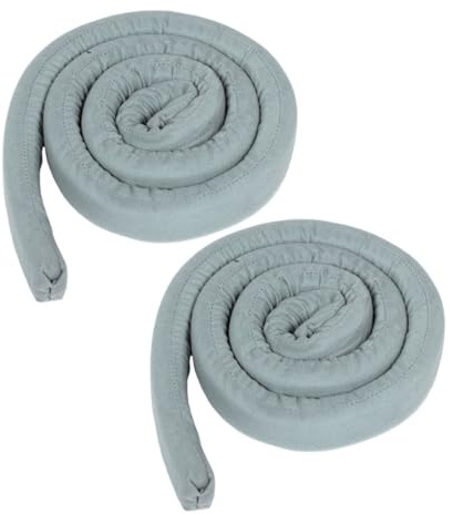 DECORNIJIA 2 Piezas Relleno Antideslizante para Huecos de Cama Cuñas de Almohada para Rellenar Espacio Entre Colchón y Cabecero Protector para Completo Instalación Rápida y Uso