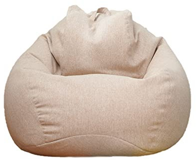 Anloximt Sitzsack-Bezüge Sitzsack-Stuhlbezug (ohne Füllstoff) Stofftier-Aufbewahrung Sitzsack-Stuhlbezug Sitzsack-Ersatzbezug Sitzsack-Bezug für Kinder und Erwachsene