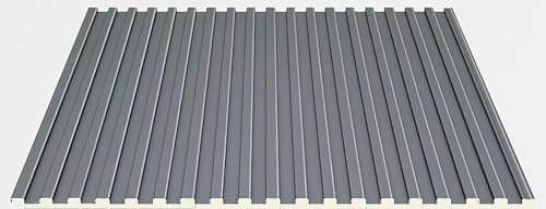 10 Packs of Lightweight Aluminum Roofing Panels for Sheds - Durable,Insulated Metal Ceiling Cladding (80-180 cm Long)(170cm)