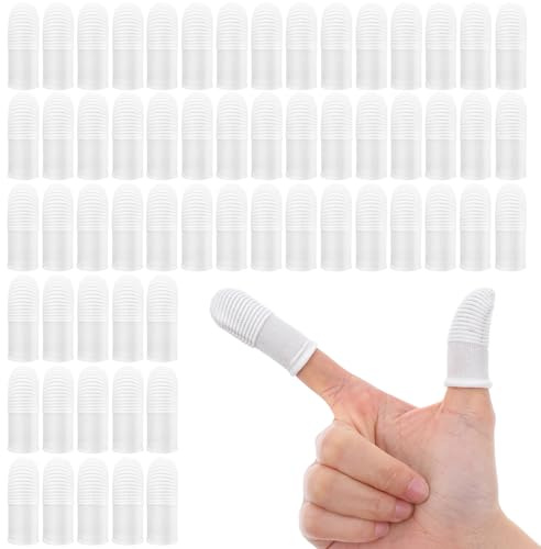 Heclia Dog Toothbrush Finger Toothbrush Set 60 PCS Soft Finger Toothbrushes for Dog Teeth Cleaning Washable Pet Dental Care Kit with Cleaning Wipes for Small Dogs Cats Puppies & Kittens at Home