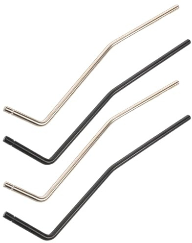 BCOATH 4 Barras Metal Compatibilidad Versátil de 6mm para Guitarra Eléctrica Sistema de Trémolo y Precisión Inclinación del Tono para Músicos
