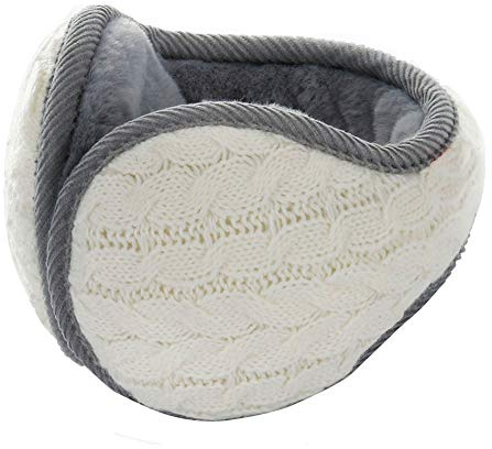 KQueenStar Direct Winter Earmuffs - Adjustable Classic Fleece Ear Warmers for Women
