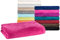 MOON - Classic Kuscheldecke 150x200 cm pink Wolldecke einfarbig, Pflegeleichte Baumwollmischung