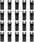 20PCS Oscillating Saw Blades Wood Metal Cutting Universal Quick Release Multitool Accessories for Bosch Craftsman Dremel Fein Ridgid Tch Makita Milwaukee (20PCS)