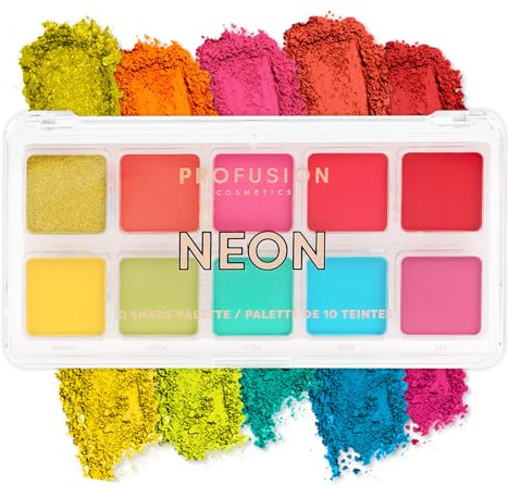 Profusion Cosmetics Neon 10 Farbtöne, mehrfarbig