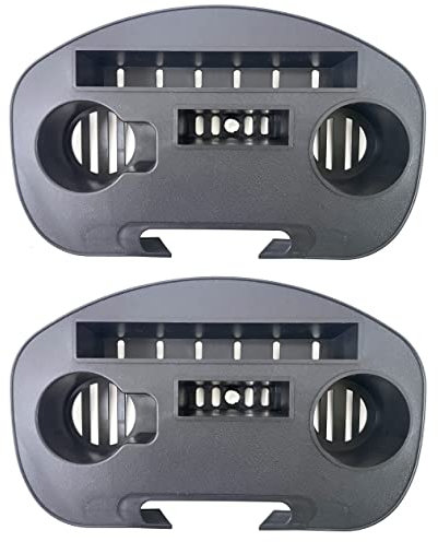 2 Piezas Portavasos para Silla de Playa Bandeja para Poner Móvil y Bebidas, Bandeja Clip Bandeja Silla - Tuba 38 * 24 * 6CM