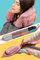 TRAVELLERO Befüllbares Nackenkissen | Reisekissen Tasche | Nackenkissen Flugzeug, Nackenrolle, Travel Essentials, Nackenhörnchen, Reisekissen Flugzeug, Nackenkissen Reise, Travel Pillow, Mittel Rosa