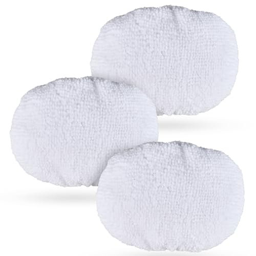 Neighbour's Friend® Dampfreiniger Rosa kompatibler Ersatzbezug 3 Mikrofasertücher I Zubehör Handdampfreiniger I Mikrofaser Tuch I Wischbezug