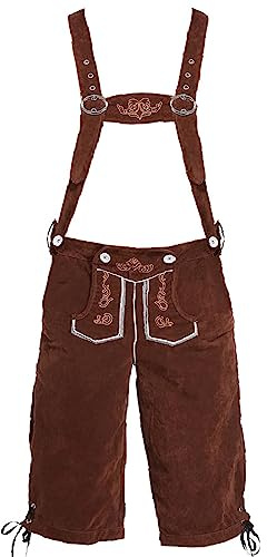 Générique Lederhosen Homme,Pantalon en Cuir pour Hommes avec Ceinture Deguisement Halloween Ado Shorts Bavarois Costumes De Style Oktoberfest Oktoberfest Costume Oktoberfest Sexy