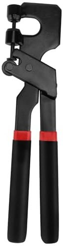 LOORGVEL Pinza para Perfiles Pladur de 12 Pulgadas Diseño Ergonómico y Acero Aleado Negro para Instalación y Fijación en Techos Ligeros