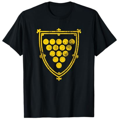 Cornish Shield Medieval Image Gift from Cornwall England T-Shirt