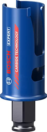 Bosch 1x EXPERT Construction Material hålsågar (för Mjukt trä, Spånskiva, Ø 35 mm, Professional Tillbehör Borr/skruvdragare)