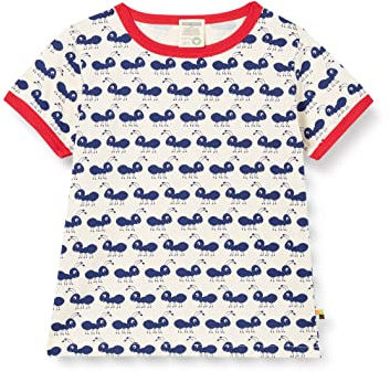 Loud + Proud Unisex Kinder T-Shirt mit Ameisen Print, GOTS Zertifiziert T-Shirt (1er Pack)