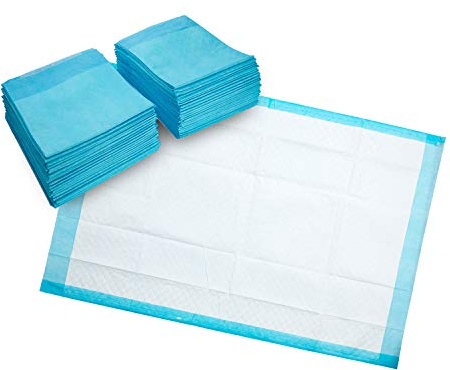 Lightweight Cat Litter Pads, 500 Count - 12 x 17 Disposable Puppy Pads - Light Absorbance, Waterproof Underpads - Liner Protectors for Wheelchairs, Diaper Changing, Dog Training, Incontinence