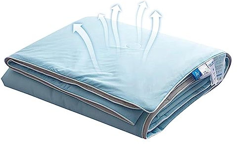 fanelod Decke, kühlende Faser-Bettdecke, bequem, weich, kühlende Decke, leichte Decke für Nachtschweiß, Erwachsene und Kinder