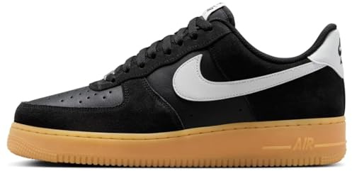 Nike FQ8714-004 Nike Air Force 1 '07 LV8 Herren Black/Summit White-Gum Light Brown EU 40.5