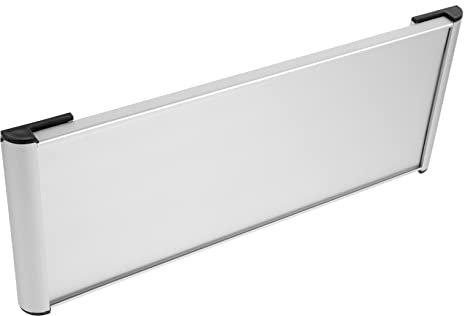 HOODANCOS Targhetta Alluminio Per Ufficio Piastra Porta Leggera e Resistente Personalizzabile Per Decorazione Ingressi e Spazi Di Lavoro Design Minimalista
