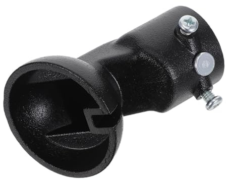 Happyyami Soporte Abovedados Ajuste la de Techo Negro Ventilador de Acero 45° Inclinados y Reduce y Mejora Seguridad para Techos