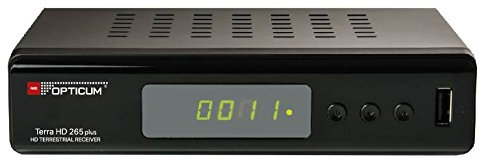 Opticum Terra HD 265 Plus DVB-T2/HEVC Full HD Récepteur