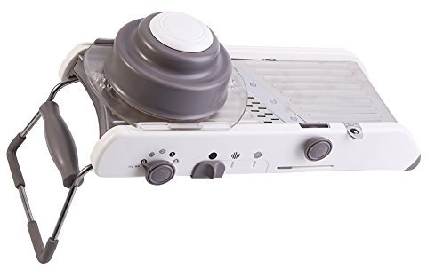 Mandolina da in acciaio inox regolabile Mandolina per verdure grattugia per tritare, tritare, tritare, tritare e sbucciare frutta affettatrice