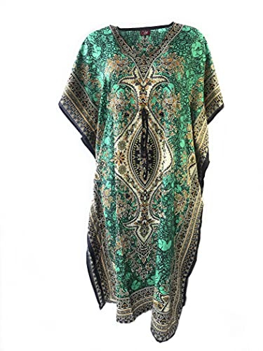 Ethnische Mode Kaftan Lange Orientalische Stil Boubou Afrikanisches Sommerkleid Djellaba Frauen Bohemian Beach Beachwear Polyester Einheitsgröße