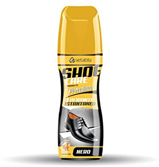 Esseci Italia L.Scarpe Liquido AUTOLUCID. 75ml Nero, Spazzola per Scarpe Unisex-Adulto, Pelle