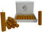 Velas de Miel de Abeja Natural Velas de Cera de Abeja (Pack de 8 Velas,10 cm x 2,4cm aprox.) SIN PARAFINA 100% artesanal,Origen ESPAÑA en la Sierra de La Culebra y Sanabria (Zamora)