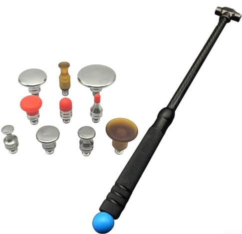 Paintless Dent Repair Kit, Hammer Tap Down Tools, for Car Refrigerator Door Dent Removal Tools(11Pcs)