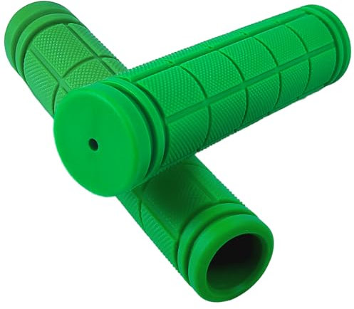 pangdapengpeng 2 Stück Fahrradgriffe, Lenkergriffe Fahrrad 22mm,Gummi Ergonomische Griffe für Fahrräder für Mountainbike, Roller (Grün)