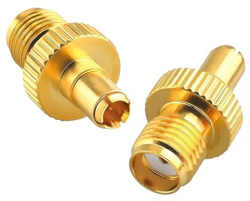 2pcs SMA 4G 5G Antenna Adapter TS9 Male to SMA Female Connector Compatible with High-Gain LTE Antennas 3G 4G 5G Routers Huawei Network USB Modems