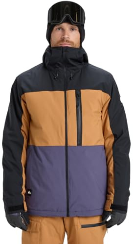 Quiksilver Sycamore Block 20K Snowjacke Braun L