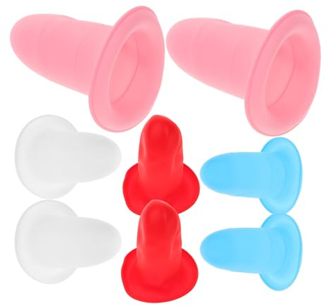 ELAYARD Coperture Elastiche Protezione per Contenitori da 22 Cm per Bottiglie da Viaggio in Silicone Antiperdite e Facili da Usare Set 8 per Viaggi e Lunghi Spostamenti