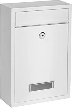 Kippen 10005AC Boîte aux lettres modèle Mail-Couleur crème, dimensions : 320 x 215 x 90 mm