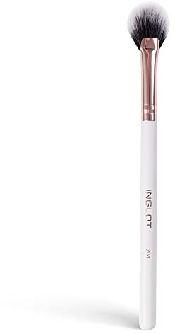 Inglot Pinceau Plat de Maquillage | Playin Make Up Brush | Pour Appliquer Ombres à Paupières Lâches, Crémeuses et Pressées | Pour Correcteur et Contouring | Petite Brosse | Poils Synthétiques