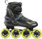 Roces, Helium II TIF Unisex Erwachsene, Black-Lime, 43