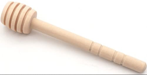 10 cm de madera mezcladora de miel de palitos de miel cuchara de miel (1 unidad)