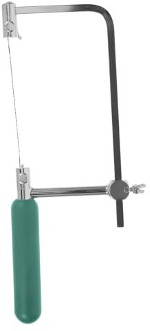 TOVINANNA Cadre De Scie à Chantourner En Métal Arc à Main De Charpentier De Remplacement Outil De Coupe De Bois Arc De Main De Cadre De Scie à Arc De Scie Pour Outils Scie à Fil Acier Bijoux