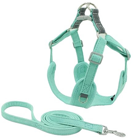 TOGEVAL 1satz Hundegeschirr Für Kleine Und Mittelgroße Hunde Verstellbar Atmungsaktiv Und Reflektierend Teiliges Zugfestem Langlebigem Material Mit Praktischer