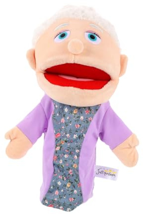 Marionette per Bambini - Burattini a Mano della Mamma per Famiglie | Marionette Mamma Papà Fratello Sorella, Giocattoli Peluche Burattini | Burattinni pers Bambini Famiglia Gioco Creativo Teatro