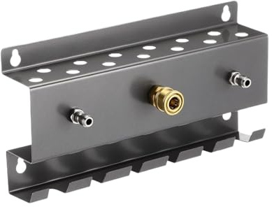 Soporte De Pared para Hidrolimpiadora - Organizador Accesorios Lavado Coche,Base para Lanza De Espuma para Autos | para Garaje Sotano Jardin Camioneta Sedan SUV Propietario Limpieza