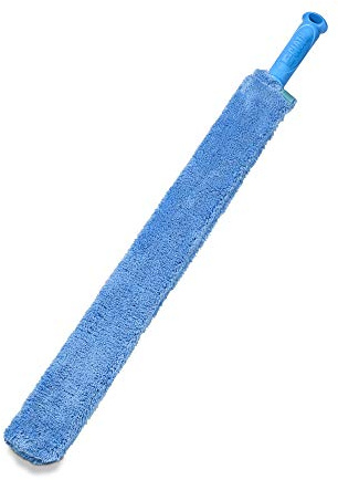 E-Cloth Cleaning & Dusting Wand, Premium Microfiber Dusters for Cleaning, 100 Wash Guarantee, Blue, 1 Pack