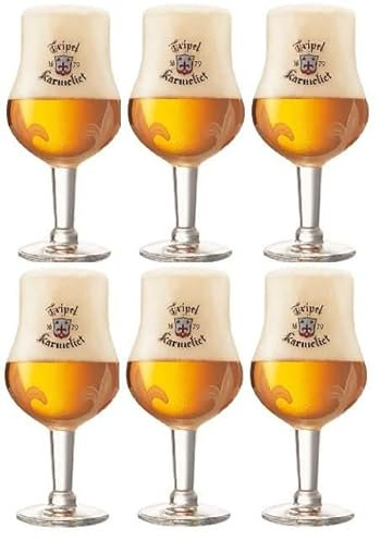 Karmeliet Lot de 6 verres à bière de 330 ml