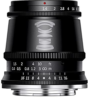 TT Artisan 17mm f 1.4 APS-C Objetivo Gran Angular con Enfoque Manual TTAL1714MFT Negro