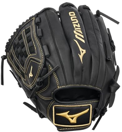 Mizuno GMVP1200P4 MVP Prime Pitcher/Outfield Baseball Glove 12, Arched Tartan Web, Left Hand Throw