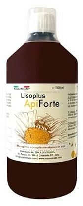 Mondo Ape APIFORTE LISOPLUS - 1 LITRO - ALIMENTO di Origine Naturale per API (MIGLIORA LA COVATA)