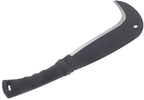 VAKUUM 1 Stück Holz Landwirtschaftlicher Haken Goldene Gartenarbeit Rostfrei Tragbar Stahl Ernte Sichel Praktisch Mangan Mühelos/129 (Farbe: Golden, Größe: 35 x 11 cm x 2 Stück)