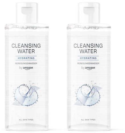 by Amazon Gesichtsreinigungswasser mit Mandelextrakt, 2 x 200 ml